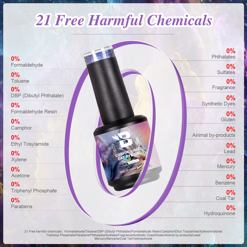 cosmic light cat eye gel polish