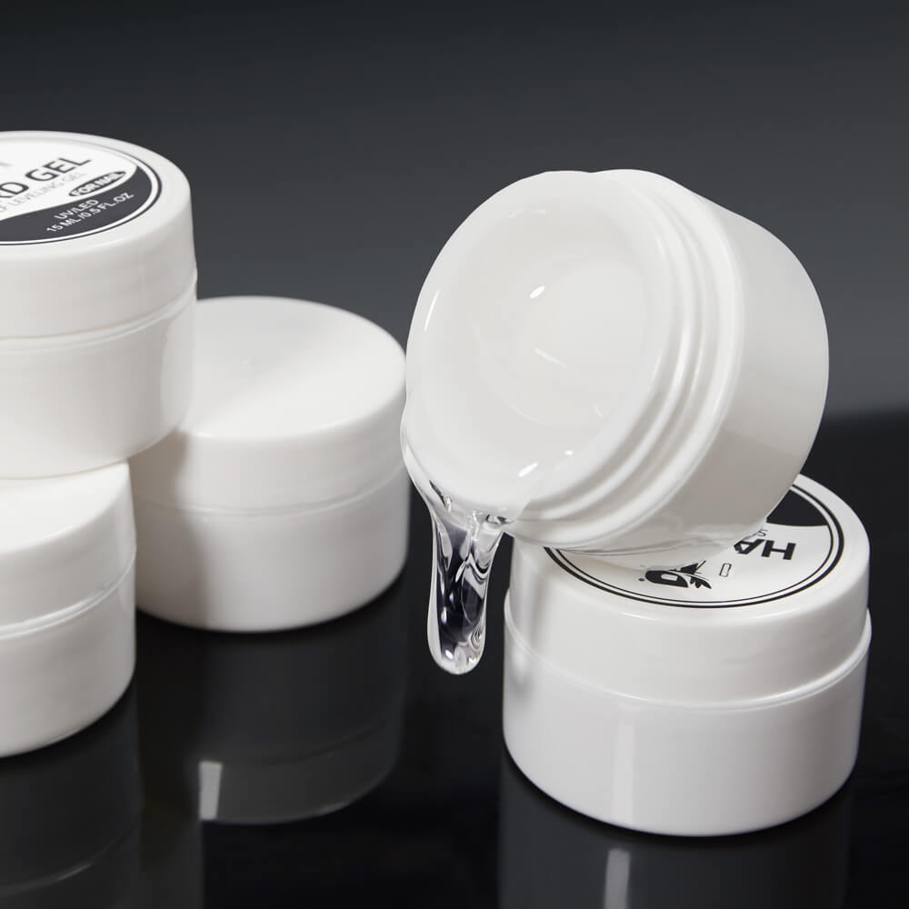 hard gel in jar