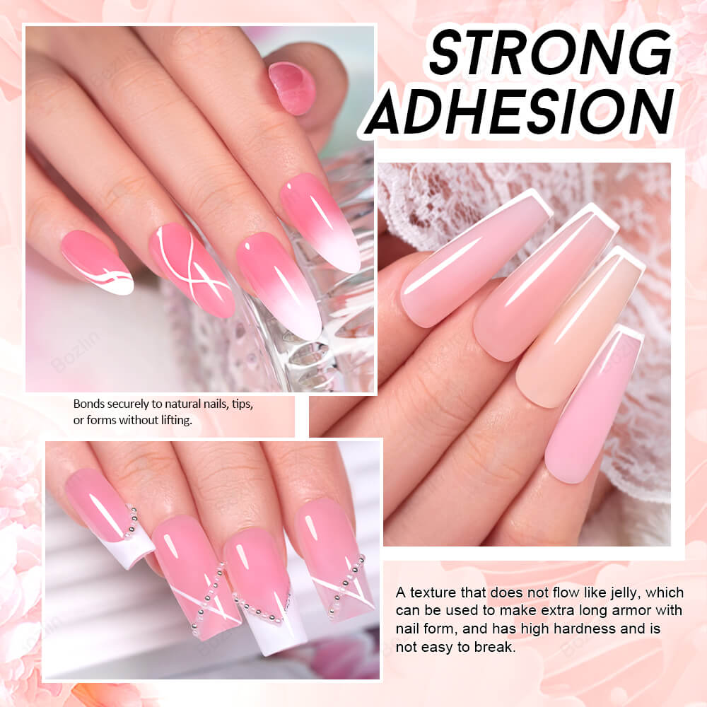 nail acrylic gel builder