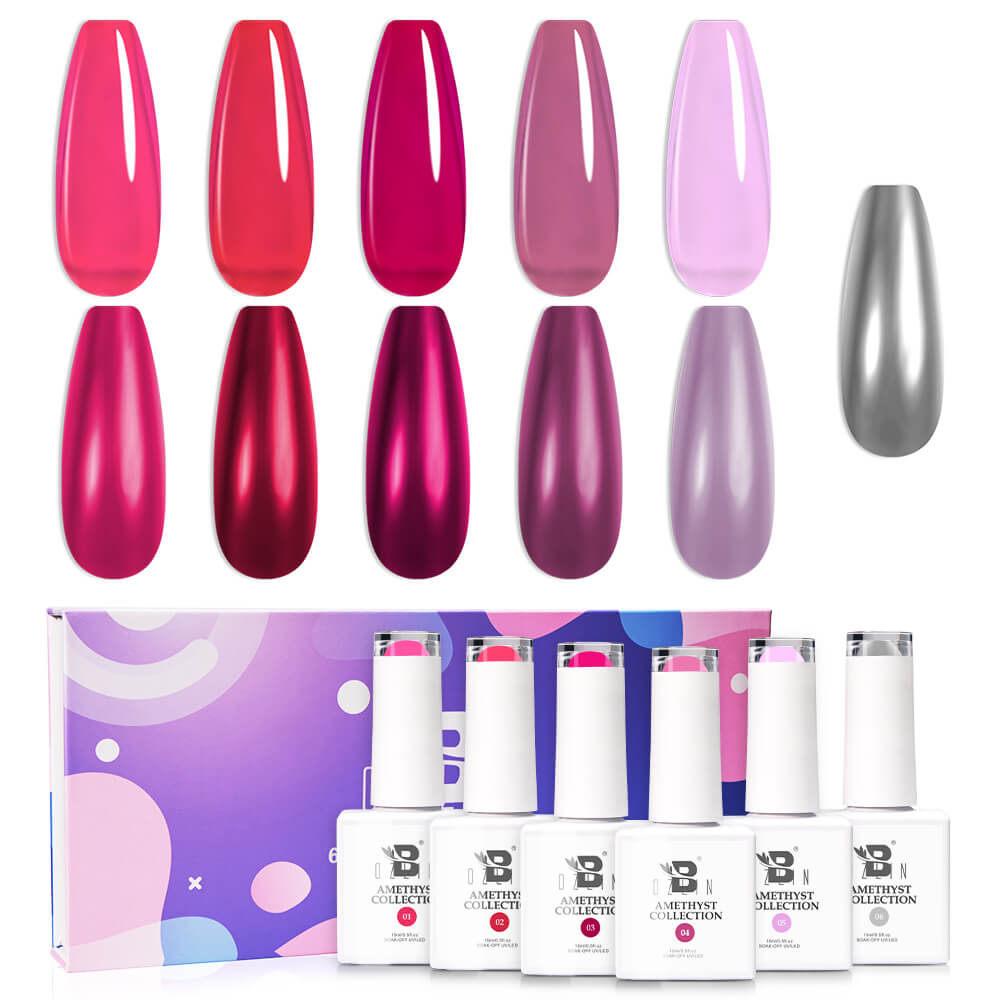 nails color gel set