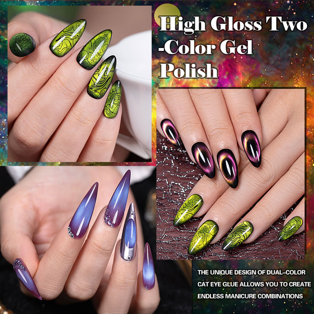 galaxy cat eye gel