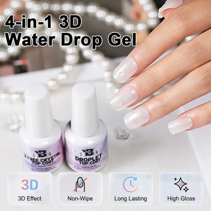 3d drop top coat gel
