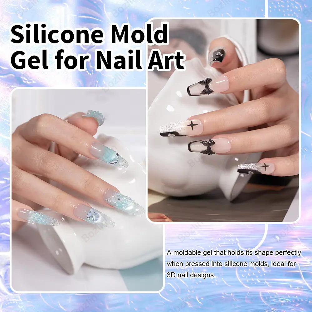 3d mold nail gel nails