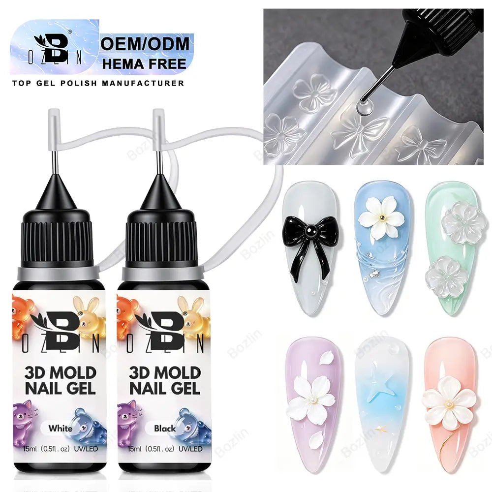 3d mold nail gel wholesaler