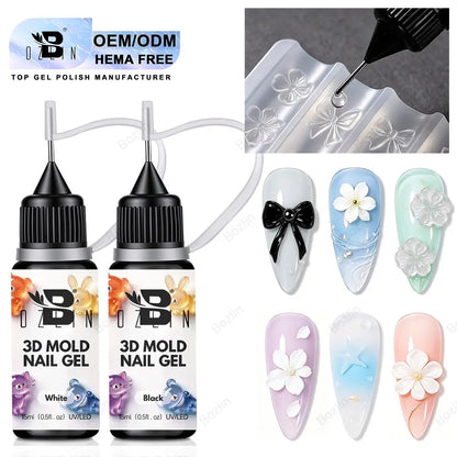 3d mold nail gel wholesaler