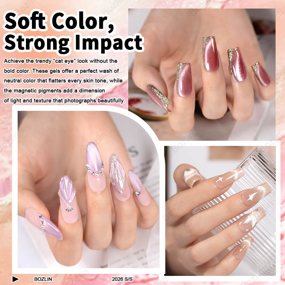 TPO Free Nude Cat Eye Gel