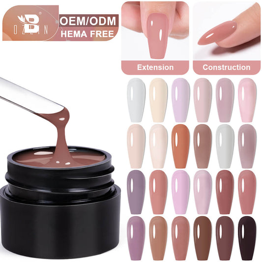 best hard nail gel