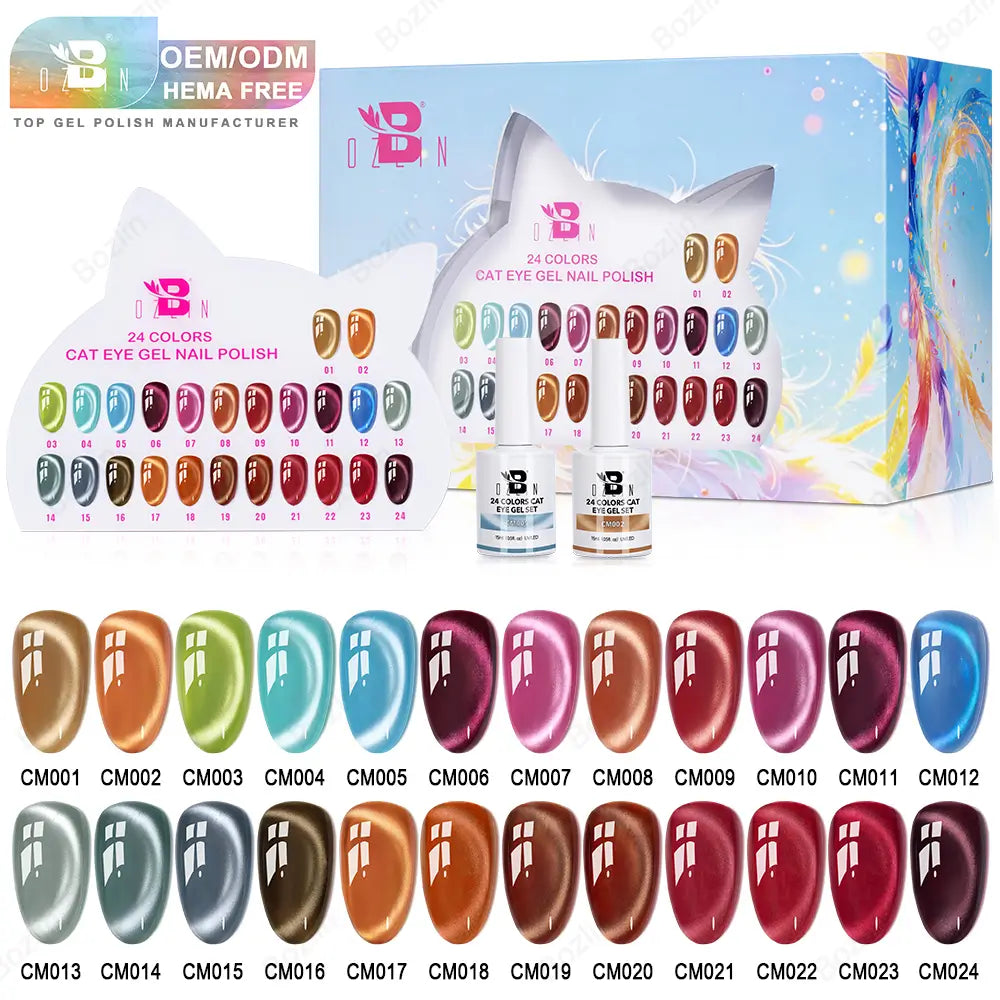 cat eye gel polish set