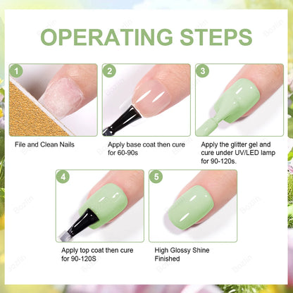 color gel nail polish