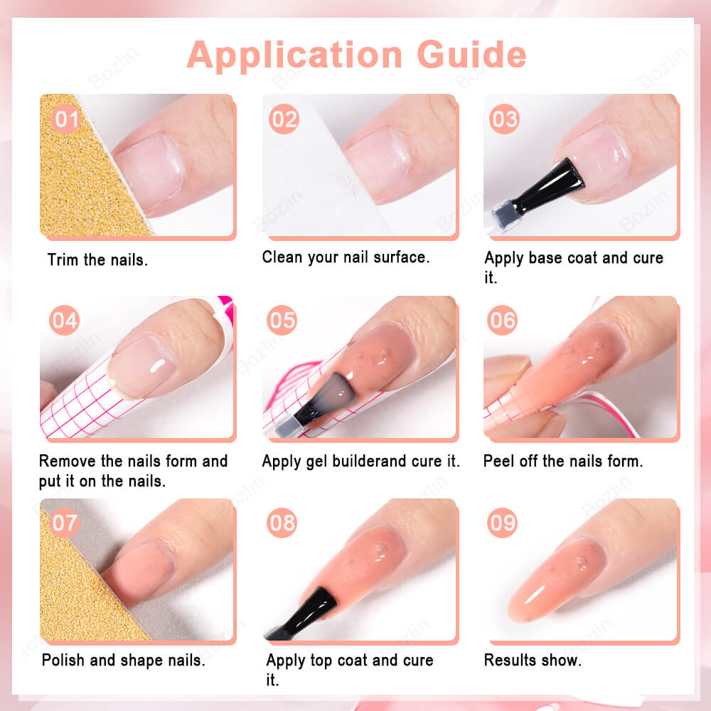 flower gel builder oem