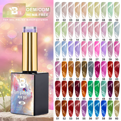 glass cat eye gel manufacturer