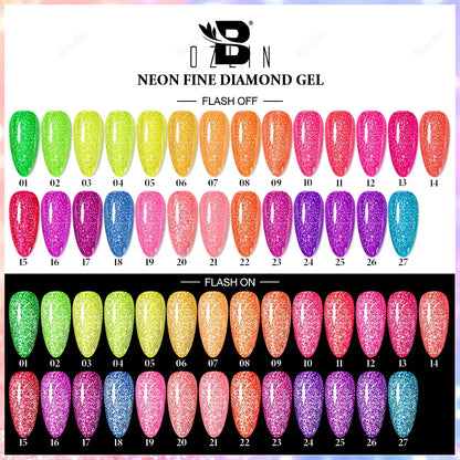 glitter gel polish