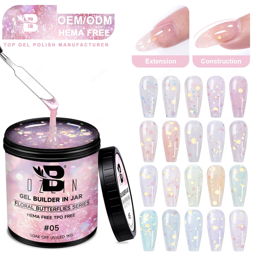 hema free builder nail gel