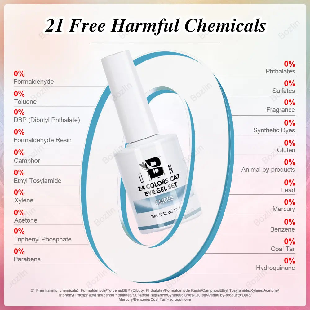 hema free gel polish sets