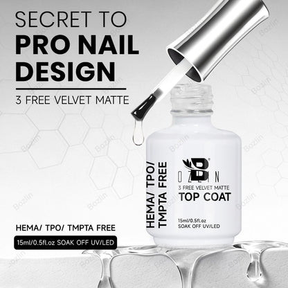 hema free matte top coat