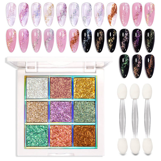 mud palette glittery