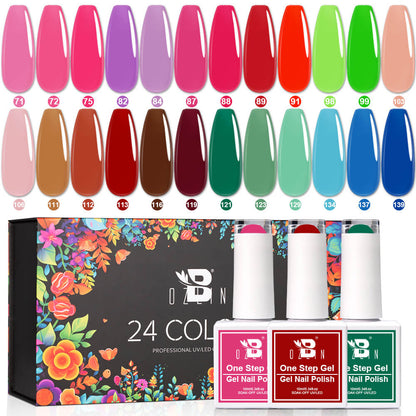 BOZLIN One Step Gel Polish Factory Custom Wholesale Uv Led Gel Nail Polish