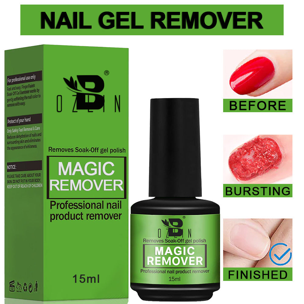 BOZLIN Gel Nail Polish Remover Professional Gel Polish Remover for Nails