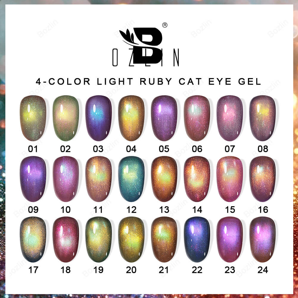 ruby cat eye gel