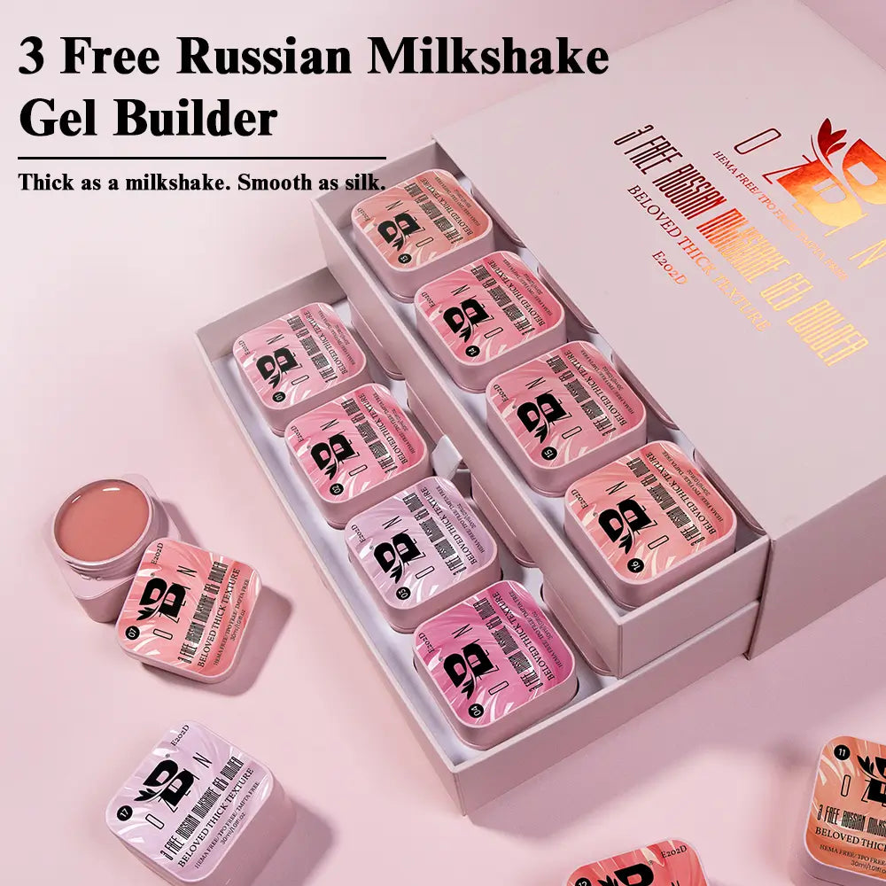 russian milkshake gel builder