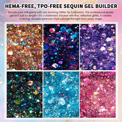 sequin gel builder