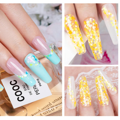 sequin gels polish