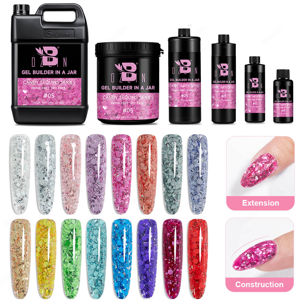 tpo free glitter builder gel
