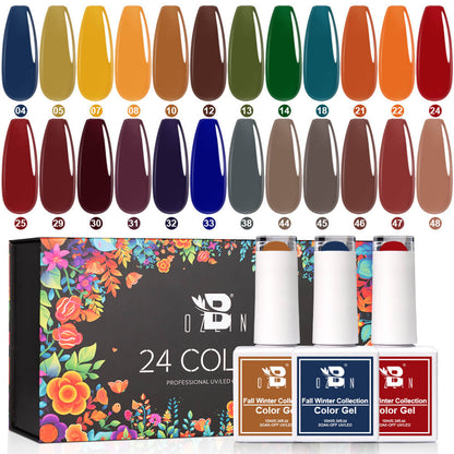 BOZLIN Uv Gel Polish Fall Winter Collection Color Nail Gel Polish Manufacturer