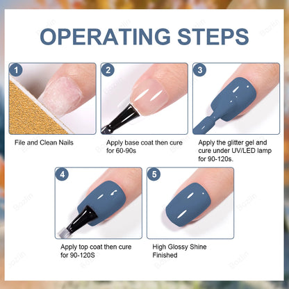 winter gel polish collection